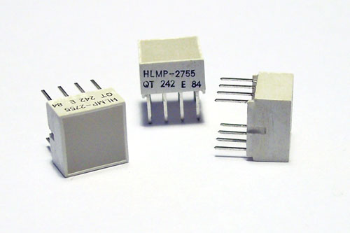 HLMP-2755 Yellow 4 LED Indicator
